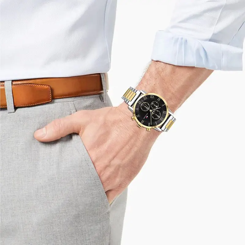 Tommy Hilfiger Kane Chronograph Two-tone Men's Watch- 1791539